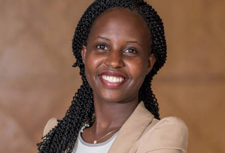 Brenda Katwesigye smiling