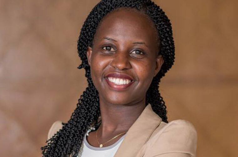 Brenda Katwesigye smiling