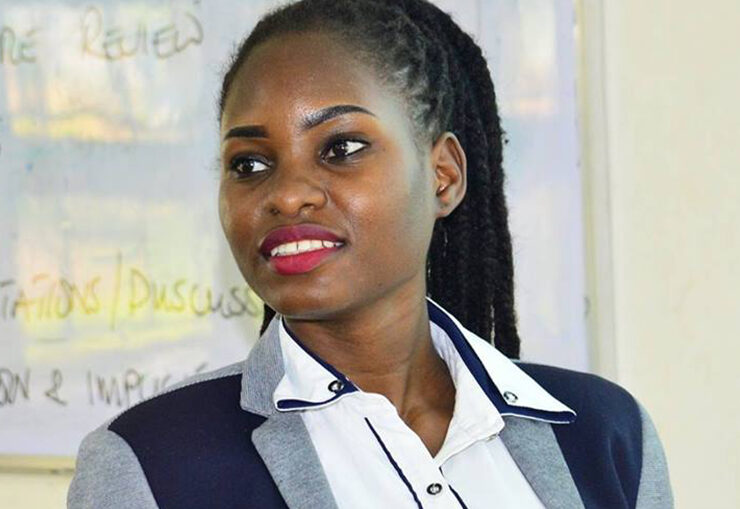 ‘I am scared of what will happen to earth if I don’t stand up to demand climate action now’, Nakabuye Hilda