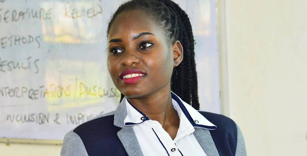 ‘I am scared of what will happen to earth if I don’t stand up to demand climate action now’, Nakabuye Hilda