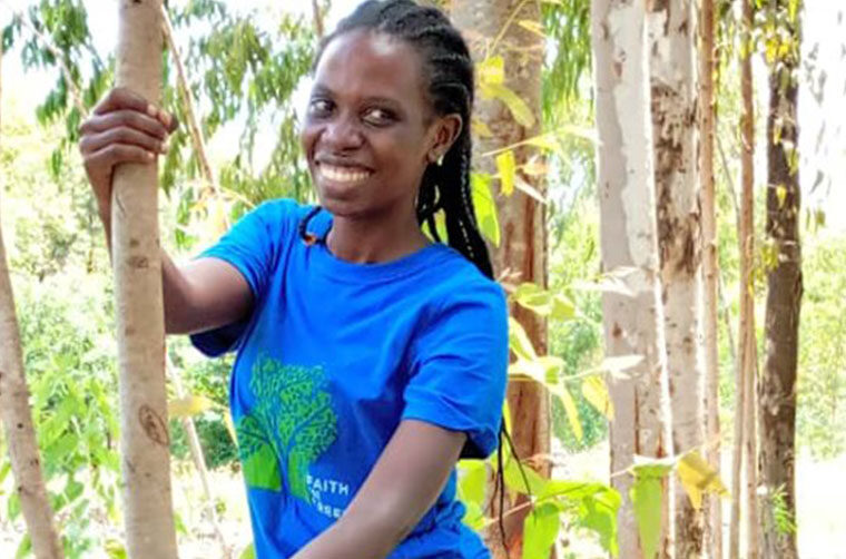 Ariokot Faith Was Inspired By Maathai Wangari To Start Her 'Faith In Trees' Initiative