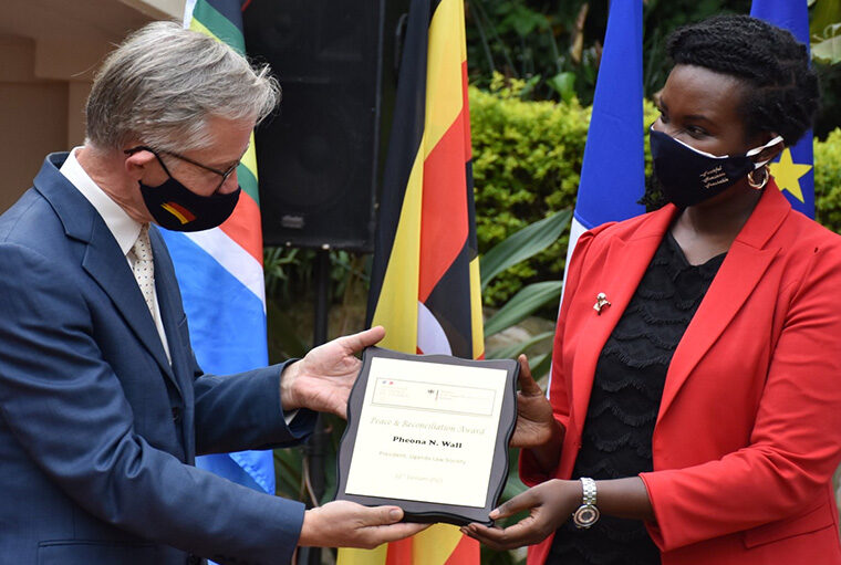 Pheona Wall Wins 2021 ‘Peace And Reconciliation’ Award