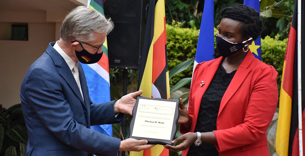 Pheona Wall Wins 2021 ‘Peace And Reconciliation’ Award