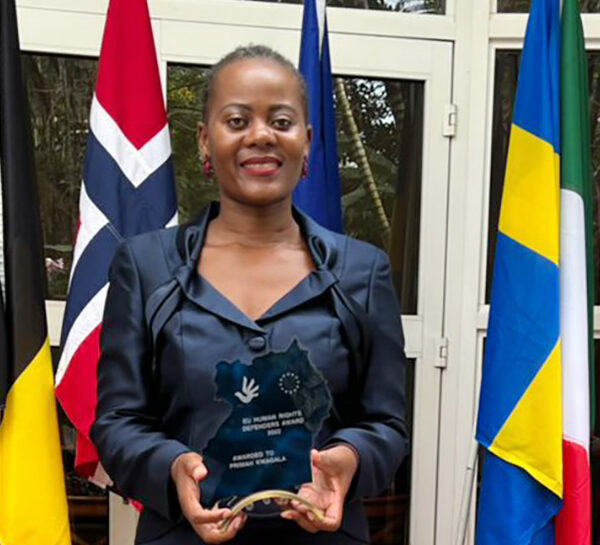 Primah Kwagala Awarded 2022 Human Rights Defenders Award