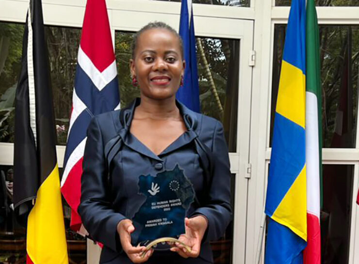 Primah Kwagala Awarded 2022 Human Rights Defenders Award