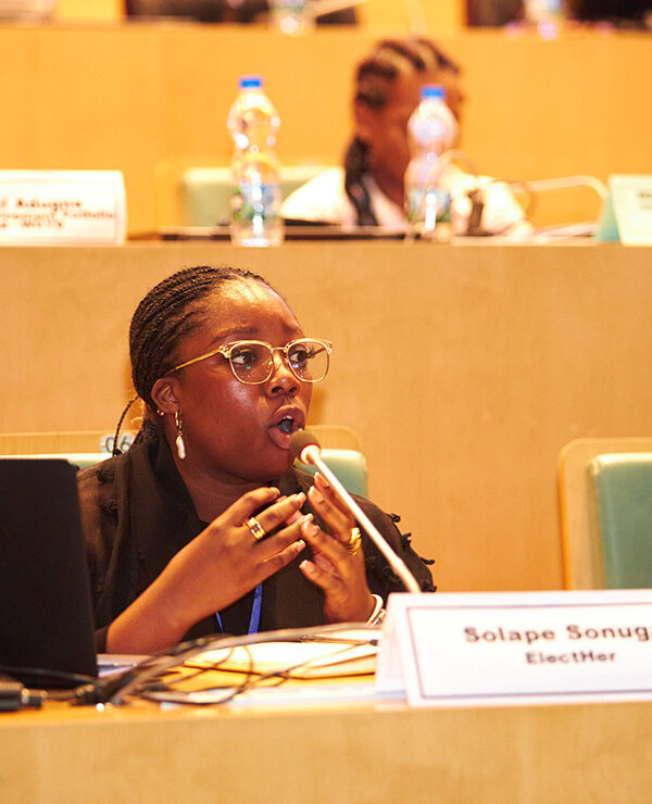 Solape Sonuga On How ElectHer Is Championing Women's Inclusion in Politics and Public Life