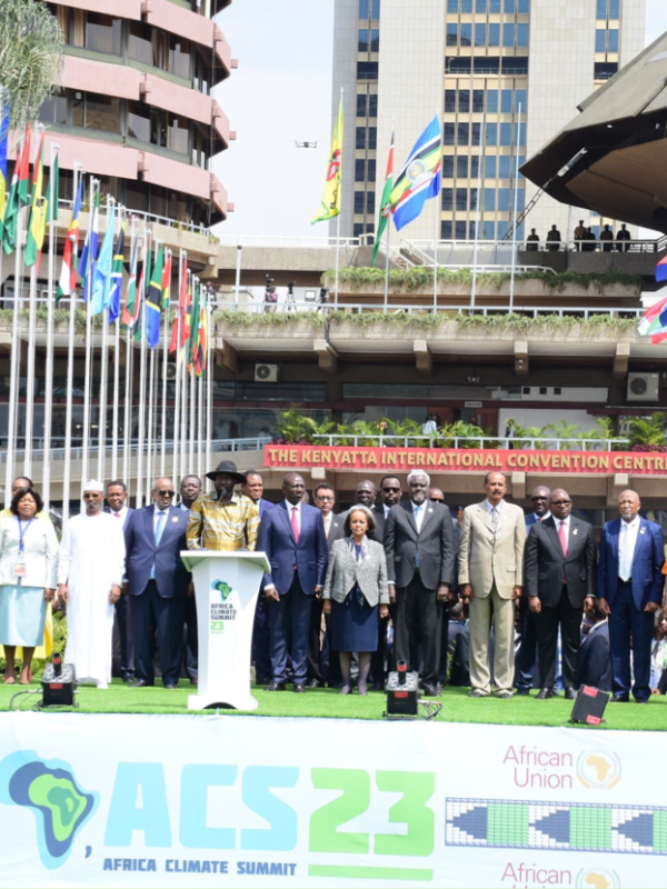 Green Growth and Climate Finance Solutions Take Center Stage at Inaugural Africa Climate Summit