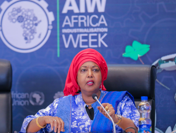 Dr. Ron Osman Omar, Ag. Director of Economic Development, Tourism, Trade, Industry, Minerals (ETTIM) department at the African Union